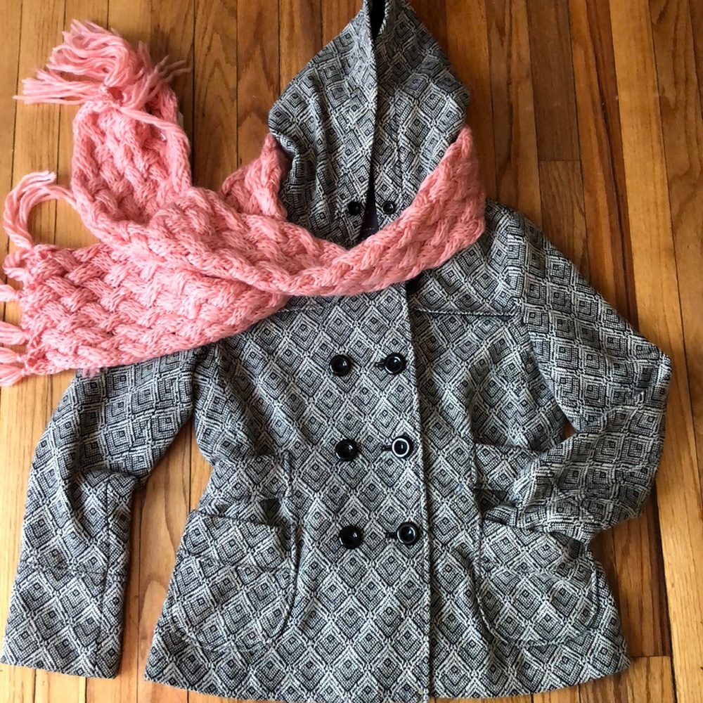 Forever 21 B&W Peacoat